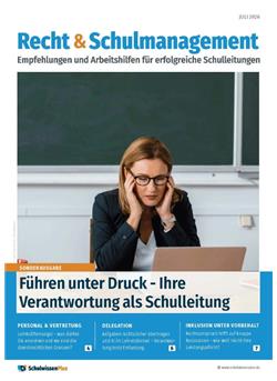 Recht und Schulmanagement E-Paper Cover