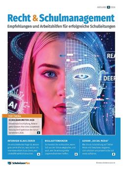 Recht und Schulmanagement E-Paper Cover