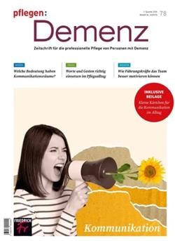 Pflegen Demenz Cover