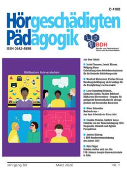 Hörgeschädigtenpädagogik Cover