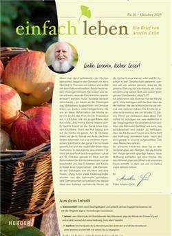 Einfach Leben Monatsbrief Cover