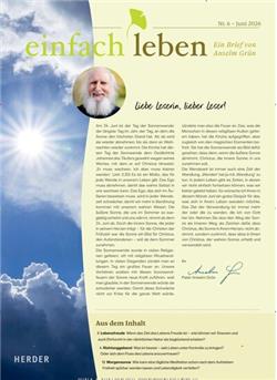 Einfach Leben Monatsbrief Cover