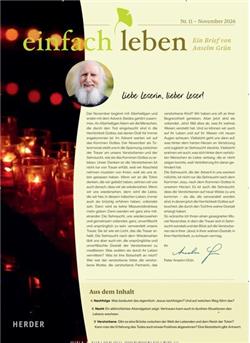 Einfach Leben Monatsbrief Cover
