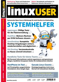 Linux User (no media) E-Paper Cover