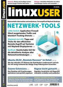 Linux User (no media) Cover