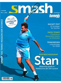 smash powered by tennis MAGAZIN Cover