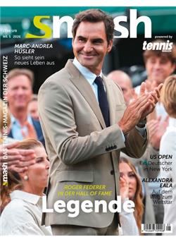 smash powered by tennis MAGAZIN Cover