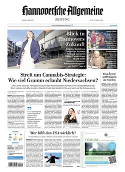 Hannoversche Allgemeine Zeitung Cover