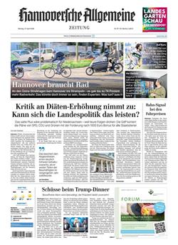 Hannoversche Allgemeine Zeitung Cover