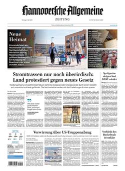 Hannoversche Allgemeine Zeitung Cover