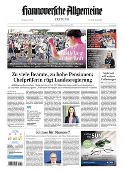 Hannoversche Allgemeine Zeitung Cover