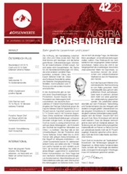 Austria Börsenbrief (Print) Cover