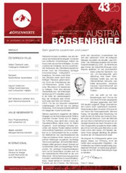 Austria Börsenbrief (Print) Cover