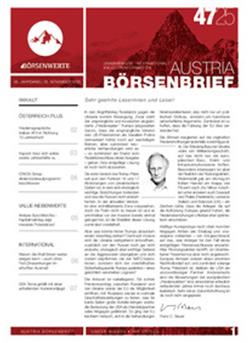 Austria Börsenbrief (Print) Cover