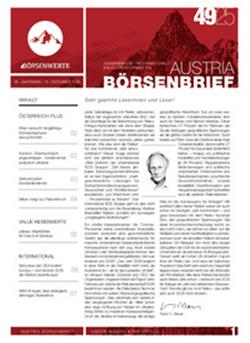 Austria Börsenbrief (Print) Cover