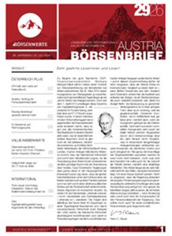Austria Börsenbrief (Print) Cover