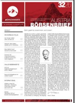 Austria Börsenbrief (Print) Cover