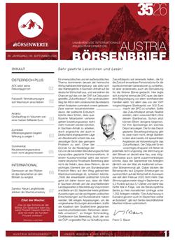 Austria Börsenbrief (Print) Cover