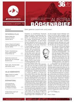 Austria Börsenbrief (Print) Cover