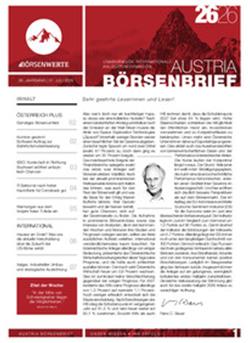 Austria Börsenbrief (Pdf) Cover