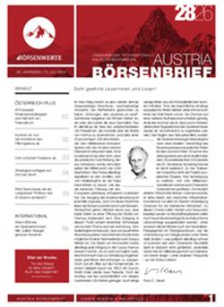 Austria Börsenbrief (Pdf) Cover