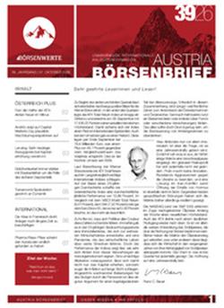 Austria Börsenbrief (Pdf) Cover
