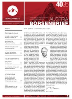 Austria Börsenbrief (Pdf) Cover