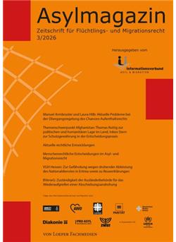 Asylmagazin Cover