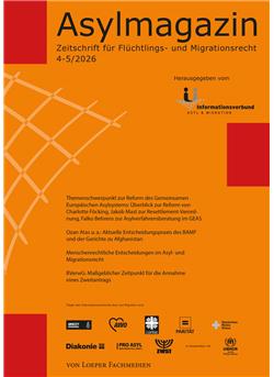 Asylmagazin Cover