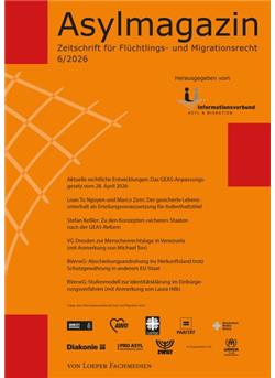 Asylmagazin Cover
