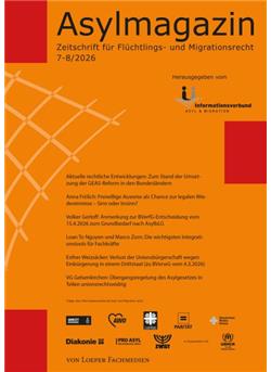 Asylmagazin Cover