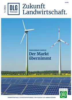 DLG-Mitteilungen Cover