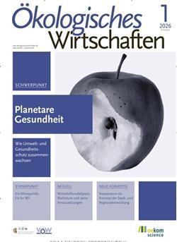 Ökologisches Wirtschaften Cover