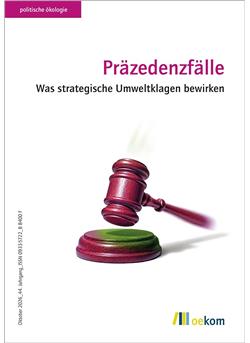 Politische Ökologie Cover