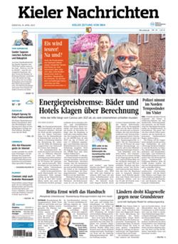 Kieler Nachrichten E-Paper Cover