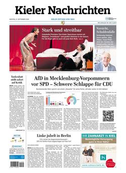 Kieler Nachrichten Cover