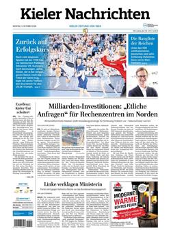 Kieler Nachrichten E-Paper Cover