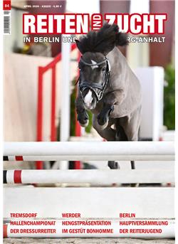 Reiten und Zucht in Berlin und Brandenburg-Anhalt Cover