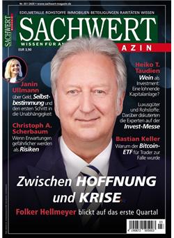 Sachwert Magazin Cover