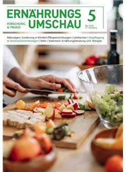 Ernährungs Umschau Cover