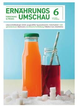 Ernährungs Umschau Cover