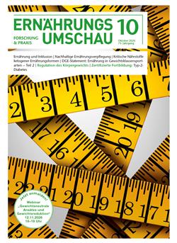Ernährungs Umschau Cover