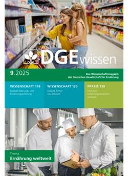 Ernährungs Umschau mit DGEwissen Cover