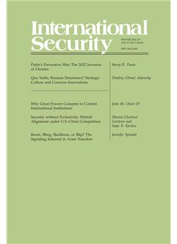 International Security (USA) Cover