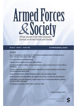 Armed Forces & Society Cover