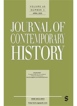 Journal of Contemporary History Cover