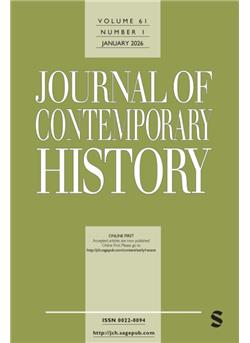 Journal of Contemporary History Cover