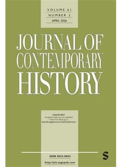 Journal of Contemporary History Cover