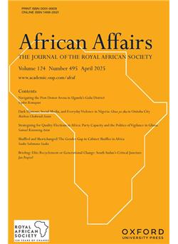 African Affairs Cover