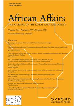 African Affairs Cover